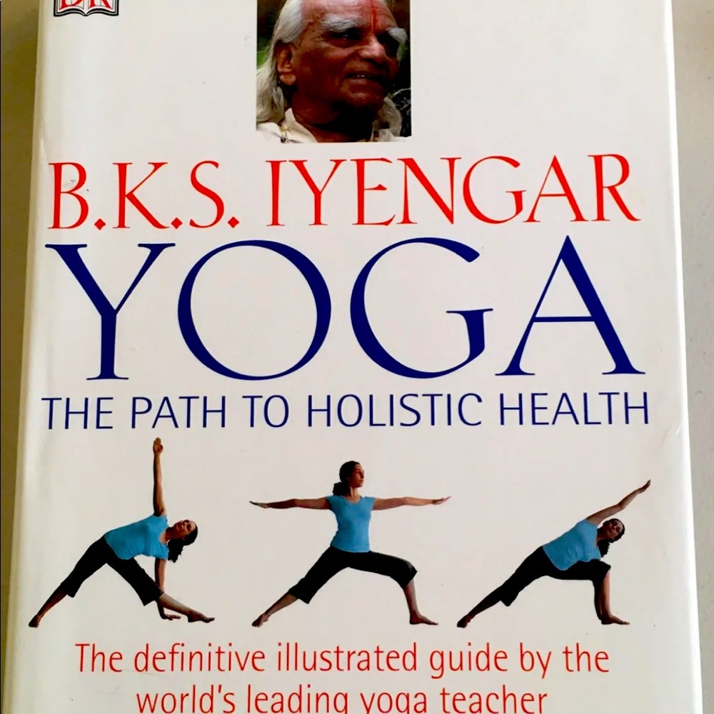Yoga hard cover book in good condition